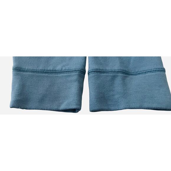 OLD NAVY LONG SLEEVE PULL- OVER TURTLENECK SWEATSHIRT, WOMENS, L, BLUE, HIGH-LOW - Picture 9 of 10